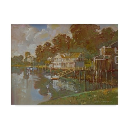 Hal Frenck 'South Port Harbor' Canvas Art,24x32